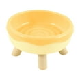 thumbnail image 2 of Pet Bowl Under 5 ! Kadlawus Elevated Pet Bowl Cat Dish Pet Feeder Donut Shaped Tall Legged Neck Protecting Large Diameter Bowl for Cats Dogs Anti-Tip, 2 of 6