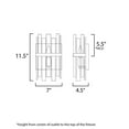 thumbnail image 2 of Maxim Warren 1-Light Wall Sconce - Dark Bronze - 21839AGDBZ, 2 of 4