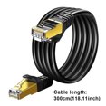 thumbnail image 4 of Cable de red de oficina Inteprter Cable de Internet chapado en oro 3 metros, 4 of 6