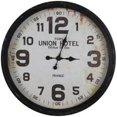 thumbnail image 1 of Yosemite CLKDE4066 Union Hotel Clock - Black & White, 1 of 1