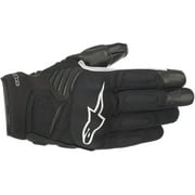 Alpinestars Men's Faster Black Gloves Black/White Medium