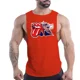 thumbnail image 3 of Camiseta sin mangas de secado rápido para hombre, camiseta sin mangas transpirable de baloncesto, ropa de moda para ocio, verano, Y2k, Fnaf, gimnasio, exterior, estampado deportivo, 3 of 5