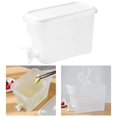 thumbnail image 2 of High Capacity Juice Jar Organize Plastic for Home Faucet Iced Beverage Fridge Kitchen Iced Teas Small, 2 of 9