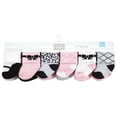thumbnail image 2 of Hudson Baby Infant Girl Cotton Rich Newborn and Terry Socks, Bows 12-Pack, 6-12 Months, 2 of 8