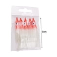 thumbnail image 6 of NIBOLOG 5Pcs Octopus Soft Baits Simulation with Luminous Effect Angling Seawater Fishing Soft Squid Skirt Lures for Outdoor Fishing, 6 of 8