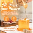 thumbnail image 3 of Honey Pot Set CLEVLI, recipiente de vidrio para miel, 350 ml, con tapa, 3 of 7