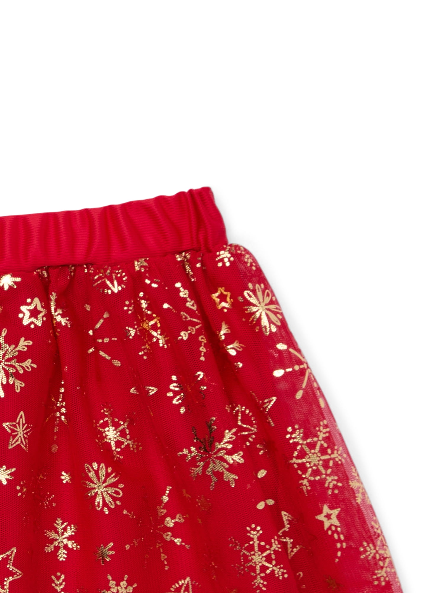 Holiday Time Toddler Girl Christmas Tutu Skirt, Sizes 12M-5T