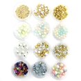 thumbnail image 1 of 12 Box/Set Cotton Beads Circle Pearls 3D Nail Art Decorations Manicure DIY Sticker, 1 of 1