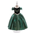 thumbnail image 4 of Vestido con hombros descubiertos, vestido para niñas, vestido para niñas, vestido con encaje y lazo, 4 of 5
