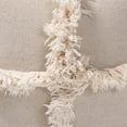thumbnail image 3 of Baxton Studio Alfro Pouf Ottoman en Coton Tissé à la Main Beige avec Franges, 3 of 6