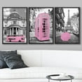 thumbnail image 2 of wall26 Framed Canvas Print Wall Art Set Duotone Italy London Paris Vacation Cityscape Architecture Photography Modern Art Bohemian Urban Landscape for Living Room, Bedroom, Office - 16"x24", 2 of 5