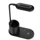 thumbnail image 4 of Wosthever Lámpara de de plástico LED portátil 3000-6000K Ajustable 3 modos Carga inalámbrica Lámparas para niños Luz de lectura de trabajo Electrodomésticos Negro, 4 of 6