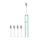 thumbnail image 3 of Cepillos de dientes eléctricos Cepillo de dientes 6 modos de limpieza Cepillo de dientes portátil para adultos de viaje con 4 cabezales de repuesto un cepillo, 3 of 4