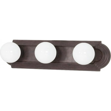 Nuvo 60-304 - 3 Light - 18" - Vanity - Racetrack Style
