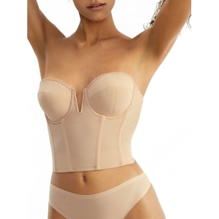 

Dominique Womens Valerie V-Wire Strapless Bustier Style-6390