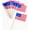 Patriotic American Flag, variant on PMU Mini International Multicolor Flag Cutouts (10/Pkg) Pkg/1