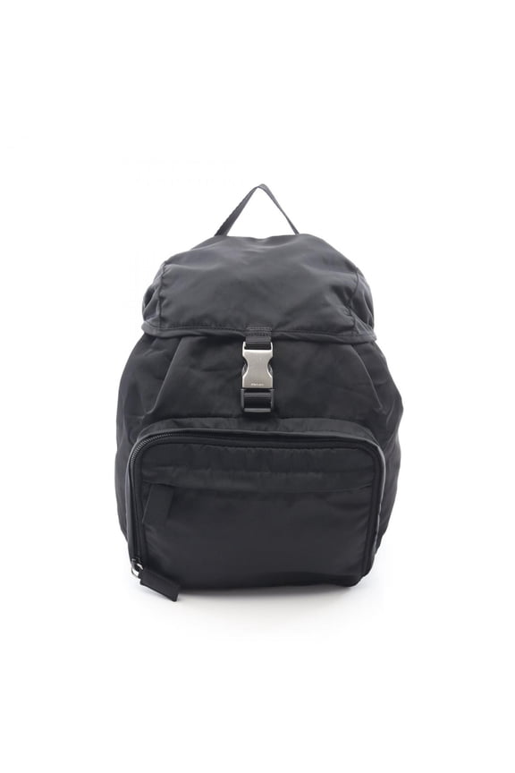 Pre-Owned PRADA TESSUTO MONTAGN Backpack Nylon Women's Black V152