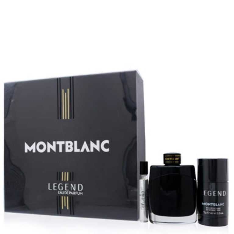 Mont Blanc Legend Men's Cologne Perfume Kit, 3 Piece Gift Set
