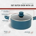 thumbnail image 4 of Prime Cuisine 5 QT Dutch Oven with Lid, Nonstick Cookware, Soft Touch Handles, Induction Base, Ideal for Stews, Soups, and Roasts, 4 of 5