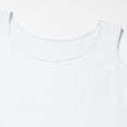 thumbnail image 6 of ELFINDEA Womens Tops Plus Size Tank Tops For Summer Tank Tops Loose Fit Casual Camisole Shirttail Tank White 5XL, 6 of 7