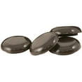thumbnail image 1 of SuperSliders Meubles Auto-Adhésifs Sliders pour les Surfaces Recouvertes de Moquette (4 Pièces) - Marron Noyer - Rond, 1 of 1