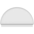 thumbnail image 3 of Ekena Millwork 52"W x 32-3/4"H x 2-3/4"P Half Round Smooth Architectural Grade PVC Combination Pediment, 3 of 7