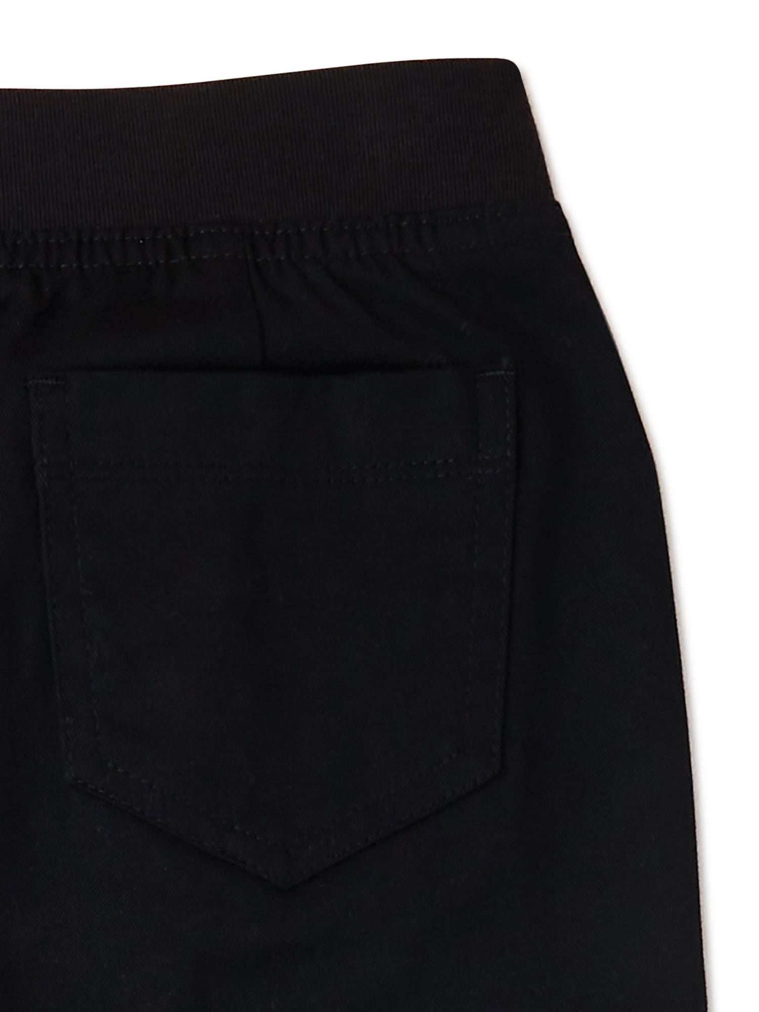 Wonder Nation Girls School Uniform Pull On Pants, Sizes 4-16 & Plus