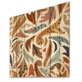 thumbnail image 2 of Designart 'Baroque Inspired Stylized Doodles Shapes' Bohemian & Eclectic Print on Natural Pine Wood, 2 of 5