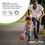 NaturesPlus T MALE - 60 Vegetarian Capsules - 30 Servings
