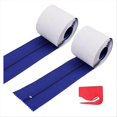 thumbnail image 1 of Instant Door Dust Protection Self-Adhesive Tarp Double Zipper Blue, 1 of 5
