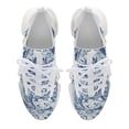 thumbnail image 5 of Blue Vintage Paisley Walking Shoes for Men Woman Lightweight Tennis Fashion Elastic Sports Shoes Cushion Basketball Shoes, 5 of 7