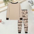 thumbnail image 4 of TOWED22 Toddler Baby Boy Fall Winter Clothes Embroidery/Print Long Sleeve Sweatshirt Pullover Tops + Pants Outfit Set Size:5-6 Y,Color:Green, 4 of 5