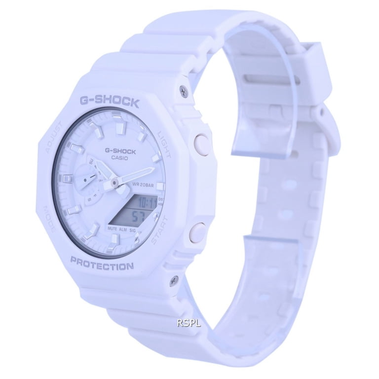 Casio, Women's Watch, GMAS2100-7, White Resin Strap - Walmart.com