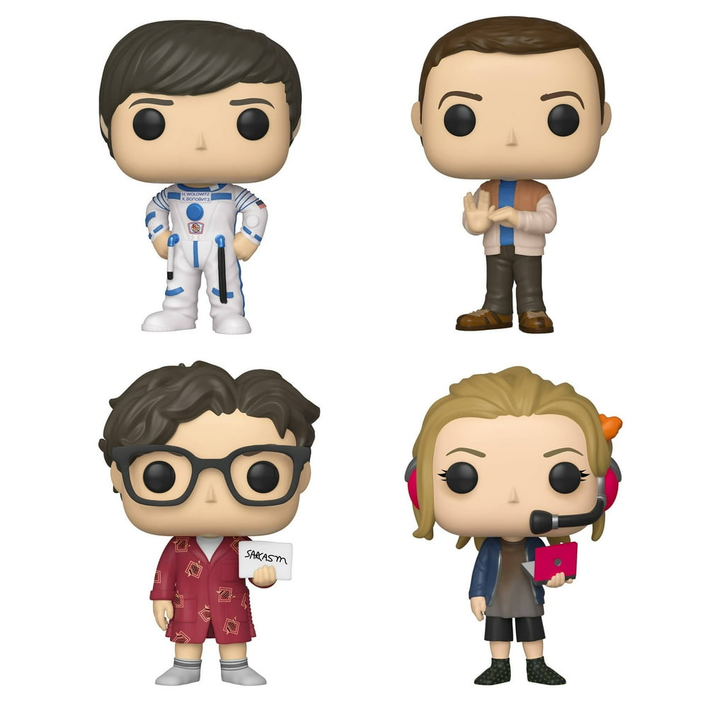 Funko Pop Tv Big Bang Theory Series 2 Collectors Set 1 Howard Sheldon Leonard Penny