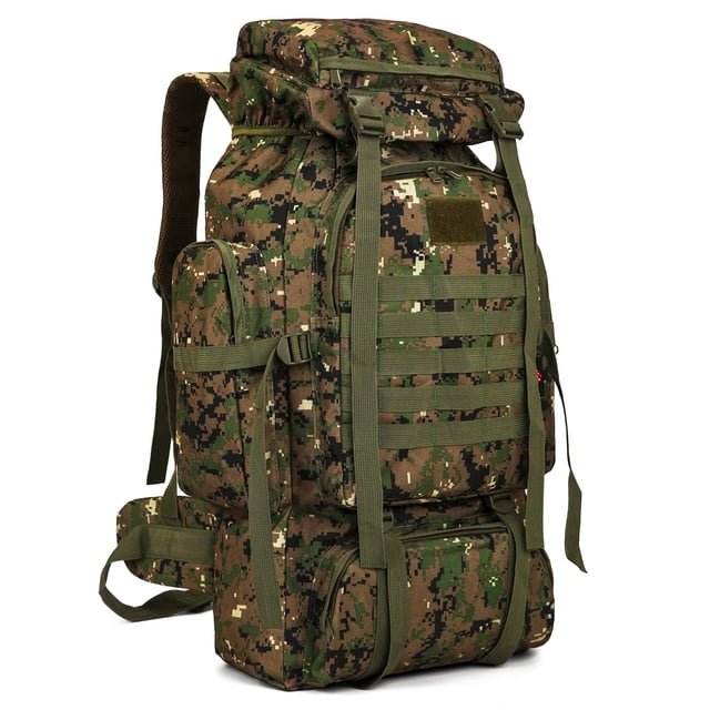 Mochila de Senderismo W WINTMING 70L/100L Camping Mochila MOLLE
