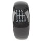 thumbnail image 1 of Gear Shift Lever Knob Cover Carbon Fiber 6 Speed Stylish Smoother Rugged Gear Shift Knob Cover Trim For 370Z Z34, 1 of 5