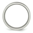 thumbnail image 5 of Titanium Grooved 6mm Brushed and Polished Band, 5 of 6