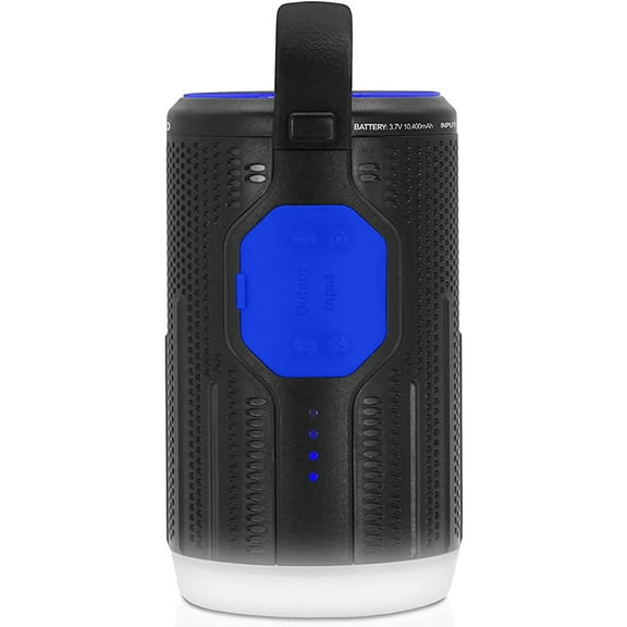 Coleman CBTL20 Portable Waterproof Bluetooth Speaker w/Campsite Lighting & Portable Charger - one color, one size