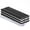 Black, variant on 6pcs Neodymium Magnet with Adhesive Backing Fridge Magnetic Strips Refrigerator Blocks Crafts Extra Super Sticky Bar for Science Experiments Classroom Craft Office 60x10x3mm Silver