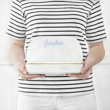 Personalized Vegan Leather Travel Case