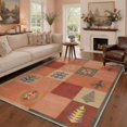 thumbnail image 3 of GENIMO 2'x6' Runner Rug, Washable Non Slip Soft Minimalist Hallway Runner for Kitchen Entryway Laundry Room, Terracotta Orange, 3 of 6