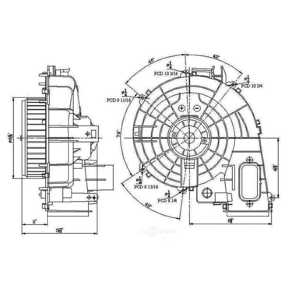 HVAC Blower Motor