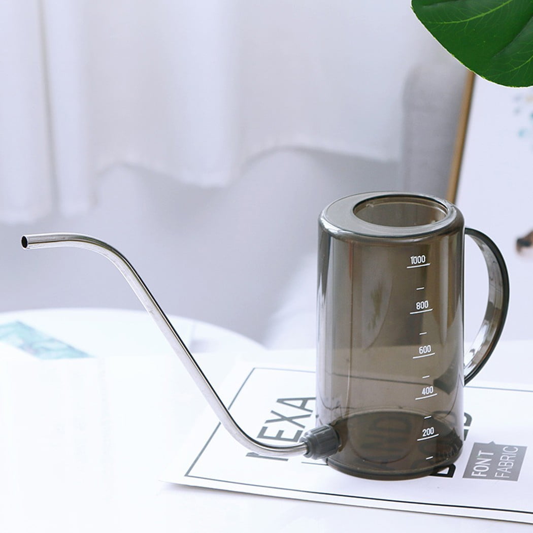 1L Indoor Small Watering Can Long Narrow Spout Sprinkler Kettle For Plants HOT 