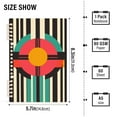 thumbnail image 2 of FORMRS 1-Subject Spiral Notebook 8" x 5" College Ruled 60 Refillable Sheet A5 Hard Cover, 2 Pack, Geometric Circle, 2 of 7