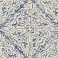 thumbnail image 5 of SAFAVIEH Blossom Githa Damask Wool Area Rug, Blue/Ivory, 8' x 10', 5 of 7