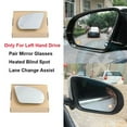 thumbnail image 4 of Car Blind Spot Lane Change Assist Heated Rearview Wing Mirror For Mercedes-Benz S C Class W205 W222 2014-2016 LHD Only, 4 of 7