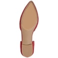 thumbnail image 6 of Journee Womens Jezlin Slip On Almond Toe Ballet Flats, Widths Available, 6 of 10