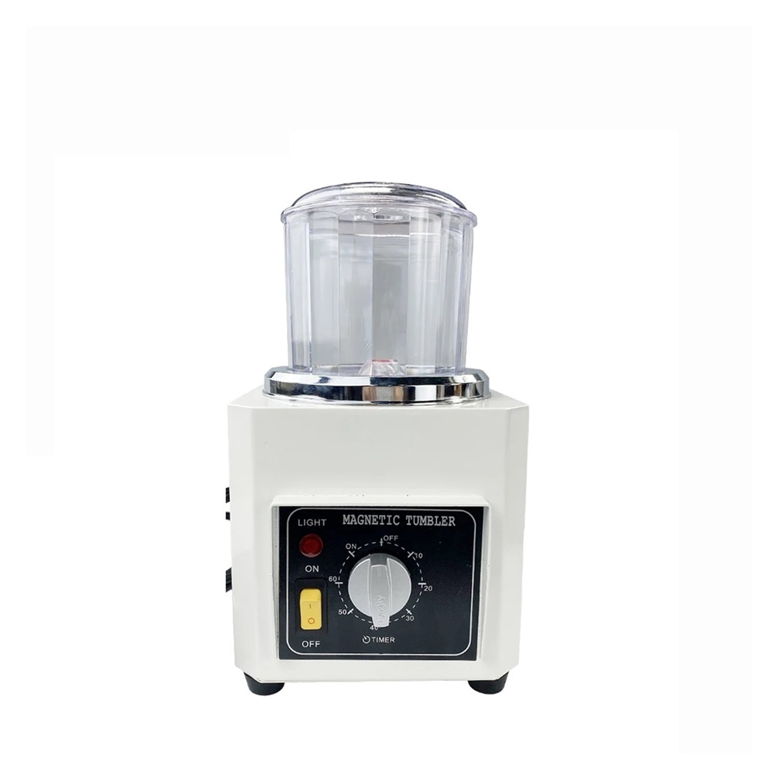 KT-90 Magnetic Polishing Machine, Tumbler AC Mini Diy Jewelry Polisher Finishing Cleaning Tool ,Powerhouse Performance