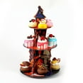 thumbnail image 4 of Hallowen Pumpkin Multilayer Cake Rack Decorative Paper Cake Tray Party Snack Set, 4 of 6