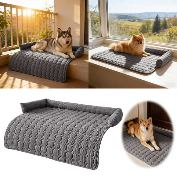 Tapis Protecteur Lavable pour Canapé et Lit pour Animaux avec Coussin Doux et Chaud pour Chiens et Chats, Usage Intérieur